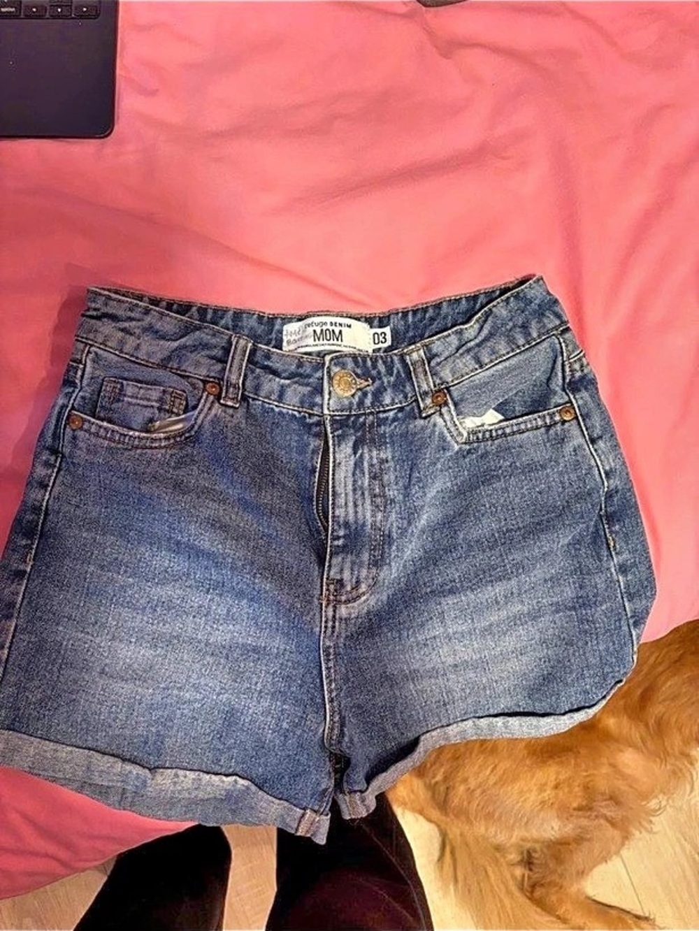 Viva Women's Blue Denim Jean Shorts